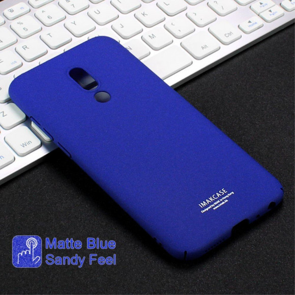 Чехол iMak Finger для Meizu 16th (M882H) (голубой) Чехол iMak Finger для Meizu 16th (M882H) (голубой)