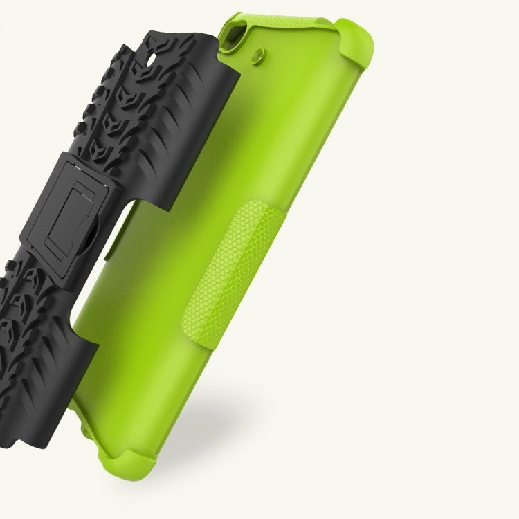 Чехол Hybrid Armor для Xiaomi Mi5S (черный + зеленый)