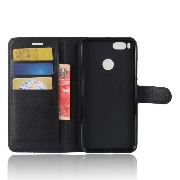 Чехол с визитницей для Xiaomi Mi 5X / Mi A1 (черный)