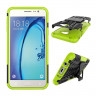 Чехол Hybrid Armor для Samsung Galaxy J5 Prime SM-G570F (черный + зеленый)