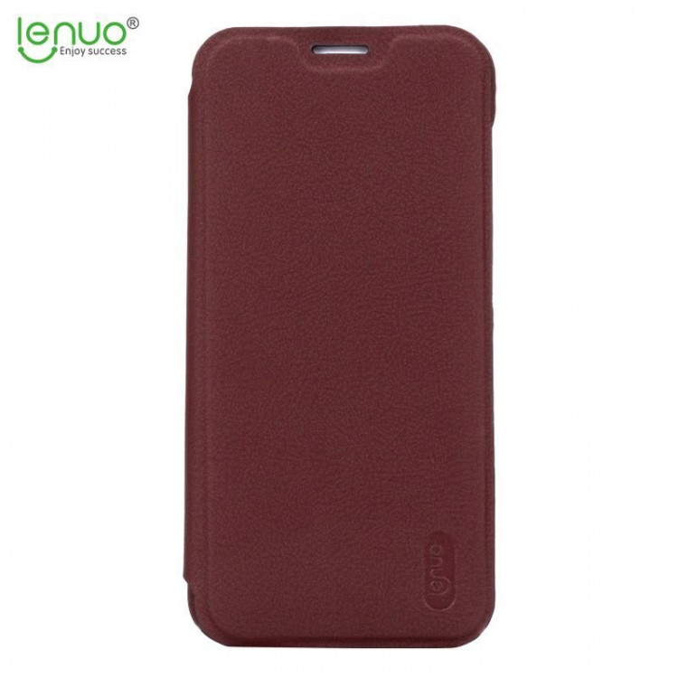 Чехол LENUO для Xiaomi Redmi 5 Plus (коричневый)