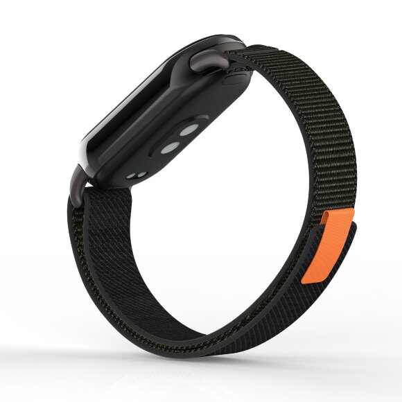 Ремешок с нейлоновой петлей для Xiaomi Mi Smart Band 8, Xiaomi Mi Band 8 (черный) Ремешок с нейлоновой петлей для Xiaomi Mi Smart Band 8, Xiaomi Mi Band 8 (черный)