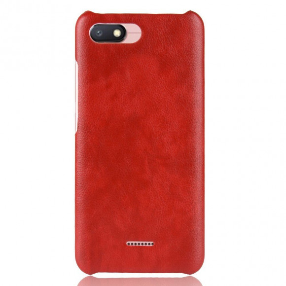 Чехол Litchi Texture для Xiaomi Redmi 6A (красный) Чехол Litchi Texture для Xiaomi Redmi 6A (красный)