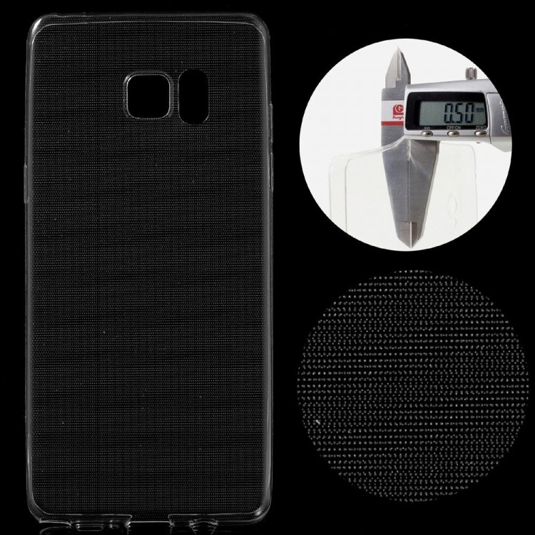 Чехол-накладка для Samsung Galaxy Note 7 (прозрачный)