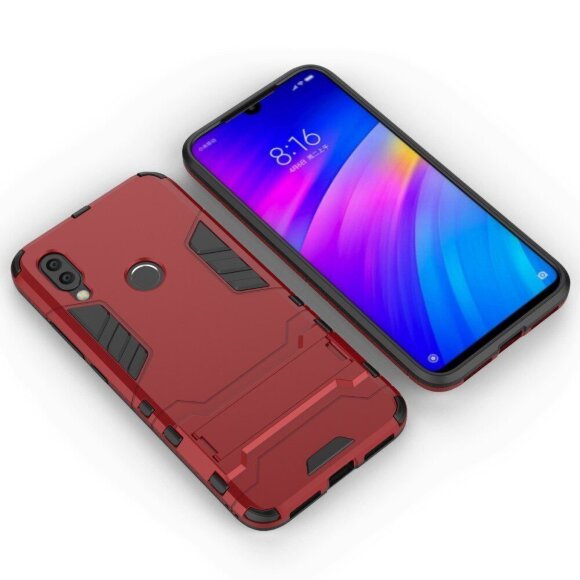Чехол Duty Armor для Xiaomi Redmi 7 / Redmi Y3 (красный)