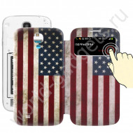 Задняя крышка-чехол Retro American Flag для Samsung Galaxy S4 / i9500 Задняя крышка-чехол Retro American Flag для Samsung Galaxy S4 / i9500