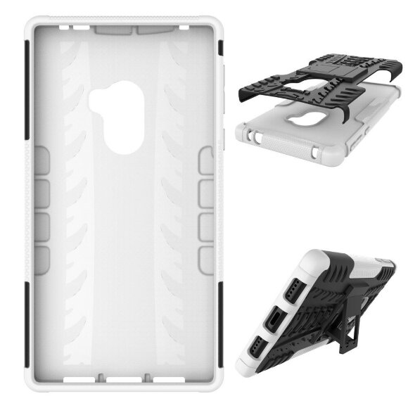 Чехол Hybrid Armor для Xiaomi Mi Mix (черный + белый) Чехол Hybrid Armor для Xiaomi Mi Mix (черный + белый)