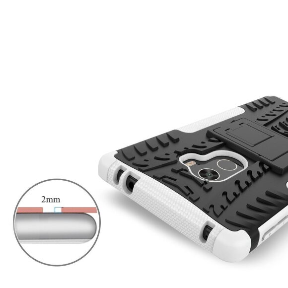 Чехол Hybrid Armor для Xiaomi Mi Mix (черный + белый) Чехол Hybrid Armor для Xiaomi Mi Mix (черный + белый)