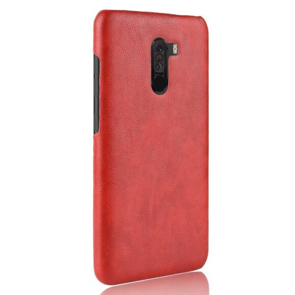 Чехол Litchi Texture для Xiaomi Pocophone F1 / Poco F1 (красный) Чехол Litchi Texture для Xiaomi Pocophone F1 / Poco F1 (красный)