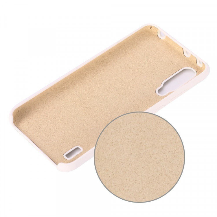 Силиконовый чехол Mobile Shell для Xiaomi Mi CC9 / Xiaomi Mi 9 Lite (белый)