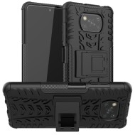 Чехол Hybrid Armor для Xiaomi Poco X3 NFC / Poco X3 / Poco X3 Pro (черный) Чехол Hybrid Armor для Xiaomi Poco X3 NFC / Poco X3 / Poco X3 Pro (черный)