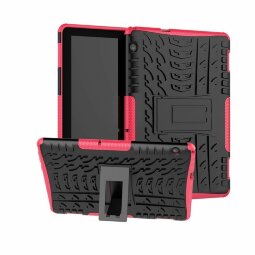 Чехол Hybrid Armor для Huawei MediaPad T5 10 (черный + розовый)