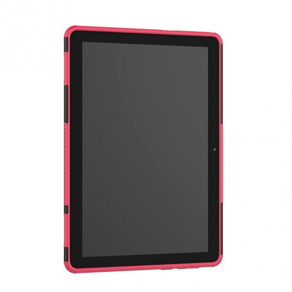 Чехол Hybrid Armor для Huawei MediaPad T5 10 (черный + розовый)
