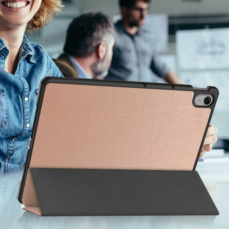 Планшетный чехол для Huawei MatePad 11.5 2023 BTK-AL09, BTK-W09 (розовое золото)