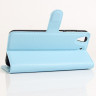 Чехол с визитницей для Huawei Y6 II (голубой)