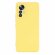 Силиконовый чехол Mobile Shell для Xiaomi 12 Lite (желтый)