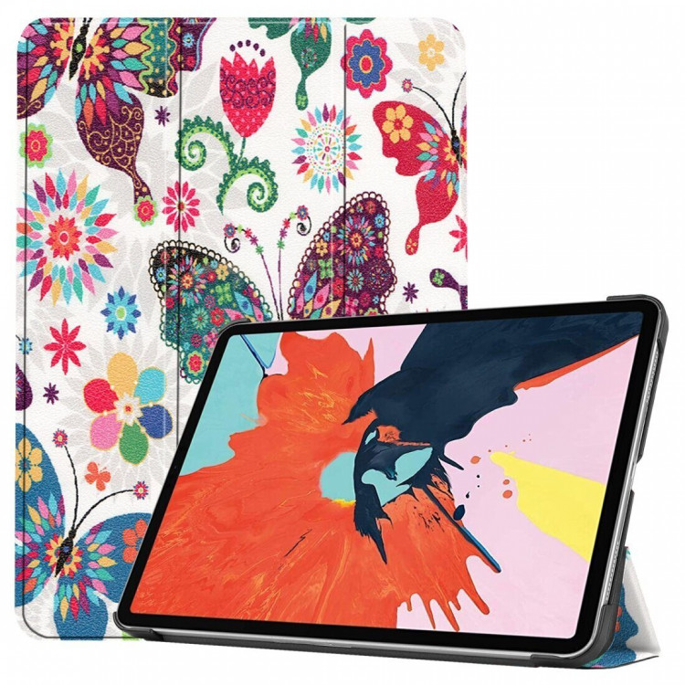 Чехол Smart Case для Apple iPad Pro 11 (2018) / iPad Air 4 (2020) / iPad Air 5 (2022) (Colorful Butterfly)
