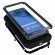 Гибридный чехол LOVE MEI для Samsung Galaxy S21 Ultra (черный)