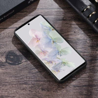 Чехол с тканевой текстурой для Google Pixel 9, Pixel 9 Pro (серый)