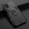Чехол Armor Ring Holder для Samsung Galaxy A03s (черный)