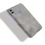 Чехол Litchi Texture для Huawei Honor 8C (серый)