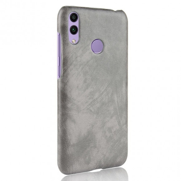 Чехол Litchi Texture для Huawei Honor 8C (серый) Чехол Litchi Texture для Huawei Honor 8C (серый)