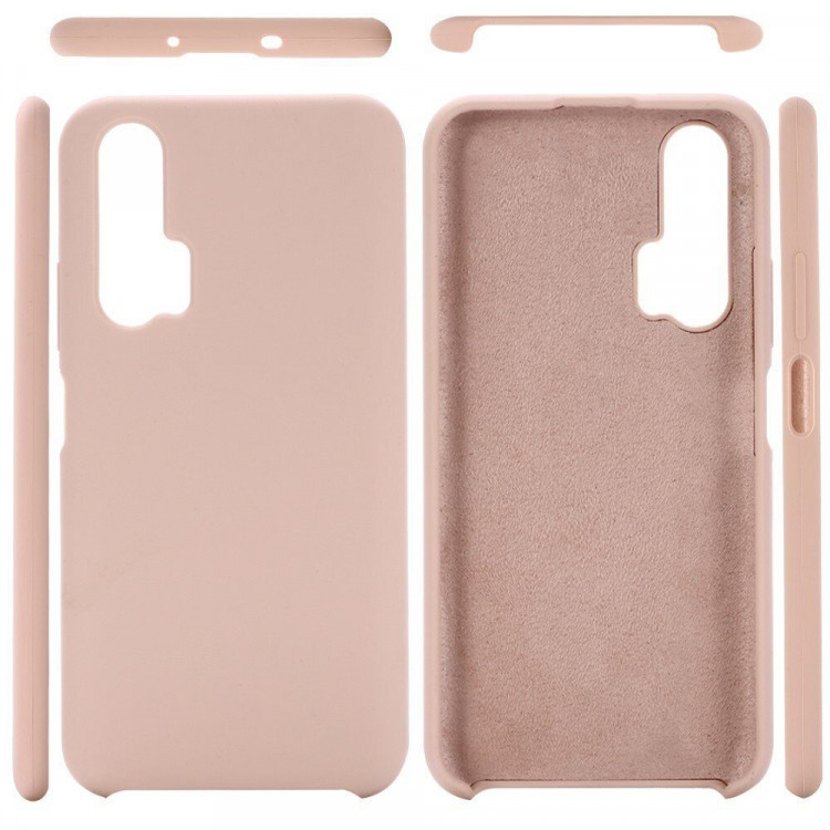 Силиконовый чехол Mobile Shell для Honor 20 Pro (розовый)