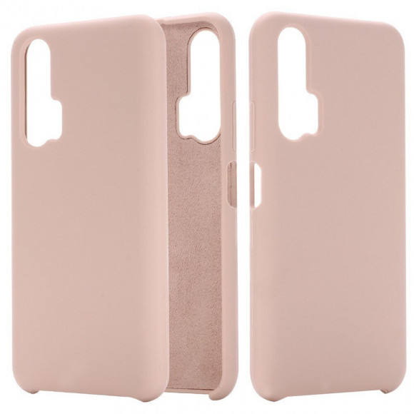 Силиконовый чехол Mobile Shell для Honor 20 Pro (розовый)