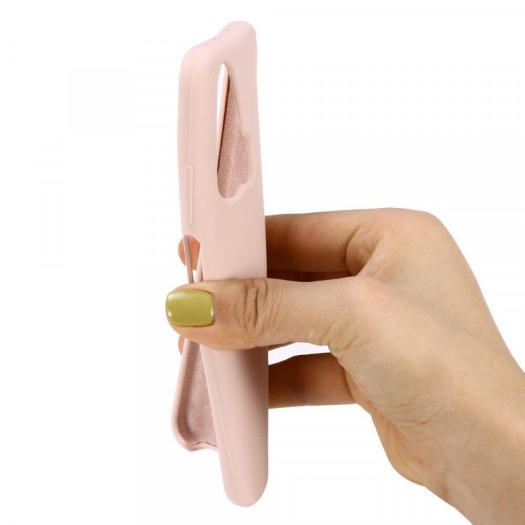 Силиконовый чехол Mobile Shell для Honor 20 Pro (розовый)