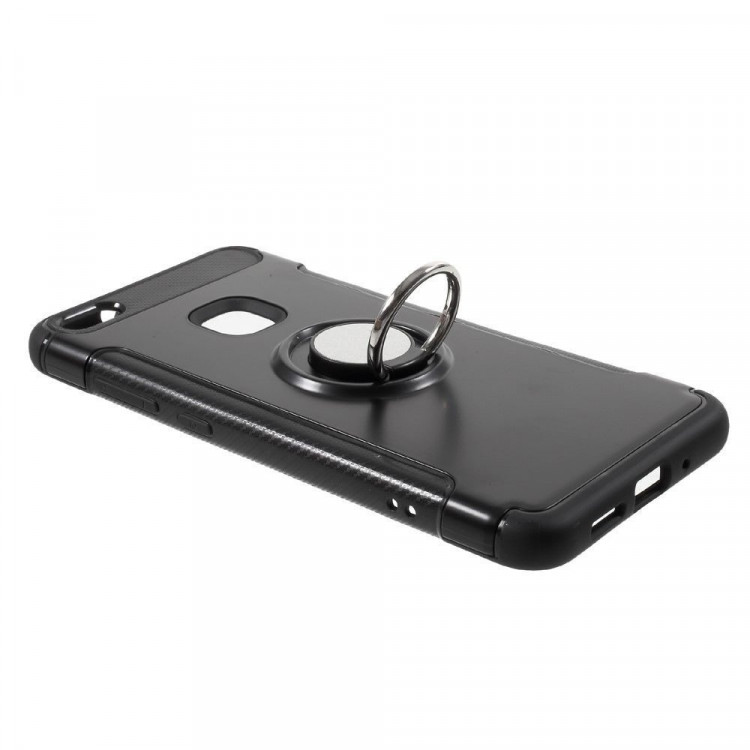 Чехол Hybrid Kickstand для Huawei P10 Lite (черный)