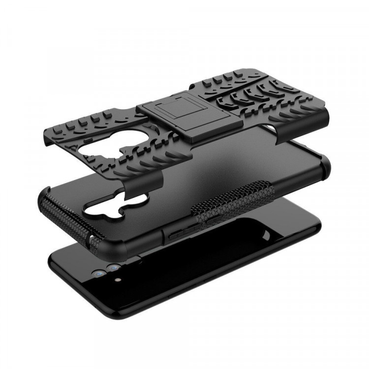 Чехол Hybrid Armor для Huawei Mate 20 Lite (черный)