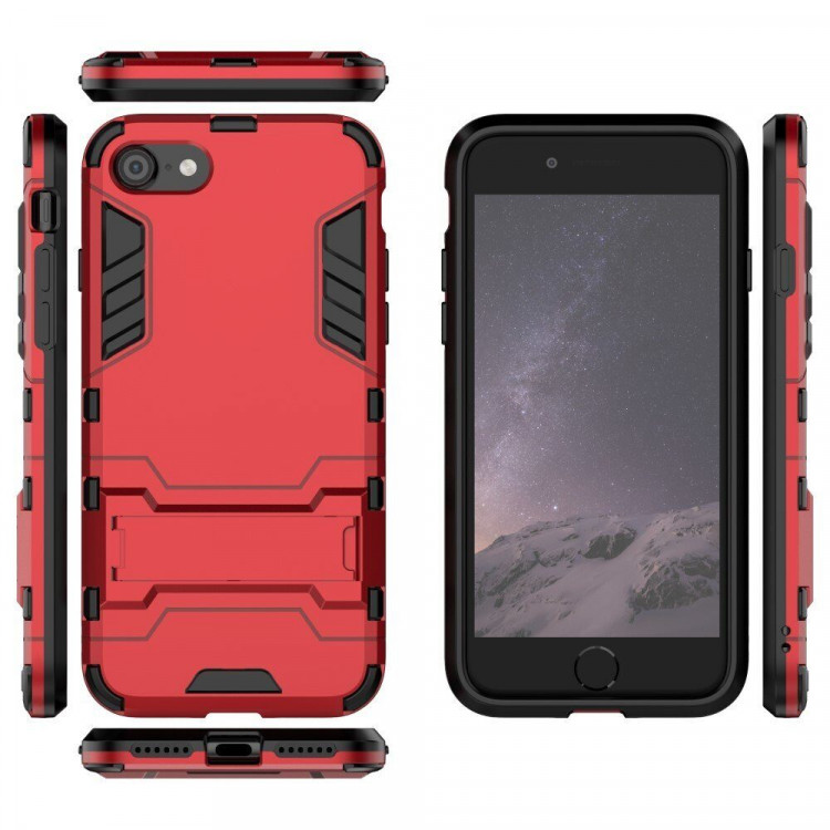 Чехол Duty Armor для iPhone 8 / iPhone 7 / iPhone SE (2020) / iPhone SE (2022) (красный)