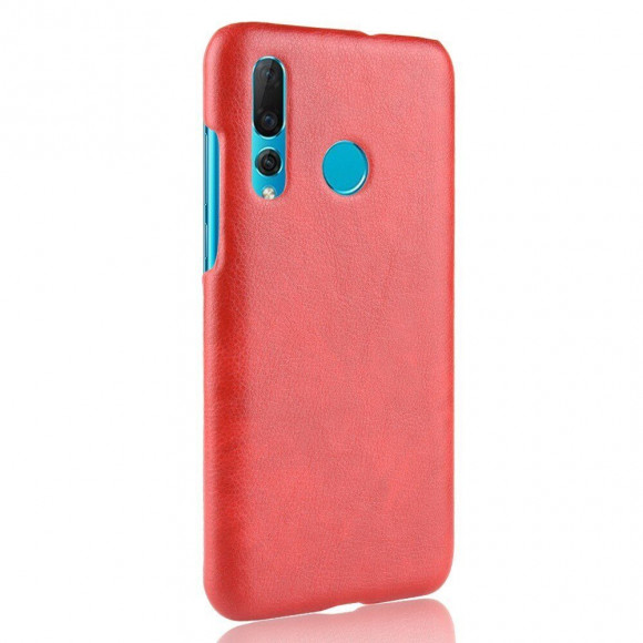 Кожаная накладка-чехол Litchi Texture для Huawei nova 4 (красный) Кожаная накладка-чехол Litchi Texture для Huawei nova 4 (красный)