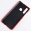 Кожаная накладка-чехол Litchi Texture для Huawei nova 4 (красный)