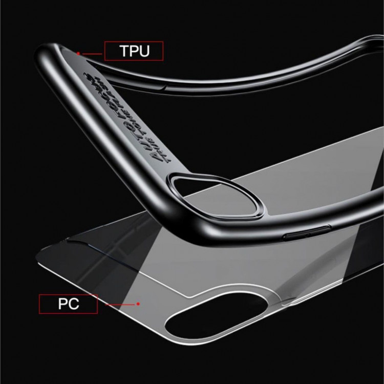 Чехол-накладка Baseus Protective для iPhone X / ХS (белый)