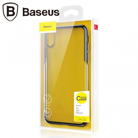 Чехол Baseus Shining Series для iPhone XR (черный) Чехол Baseus Shining Series для iPhone XR (черный)