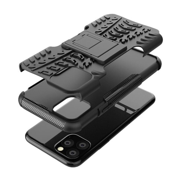 Чехол Hybrid Armor для iPhone 11 Pro (черный) Чехол Hybrid Armor для iPhone 11 Pro (черный)
