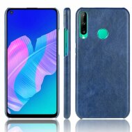Кожаная накладка-чехол для Huawei P40 lite E / Honor 9C (синий) Кожаная накладка-чехол для Huawei P40 lite E / Honor 9C (синий)
