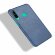 Кожаная накладка-чехол для Huawei P40 lite E / Honor 9C (синий)