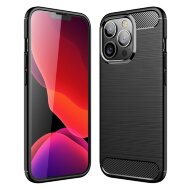 Чехол-накладка Carbon Fibre для iPhone 13 Pro (черный) Чехол-накладка Carbon Fibre для iPhone 13 Pro (черный)