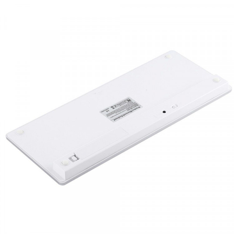 Беспроводная Bluetooth клавиатура для Android / Windows / iOS (цвет - серебряный)