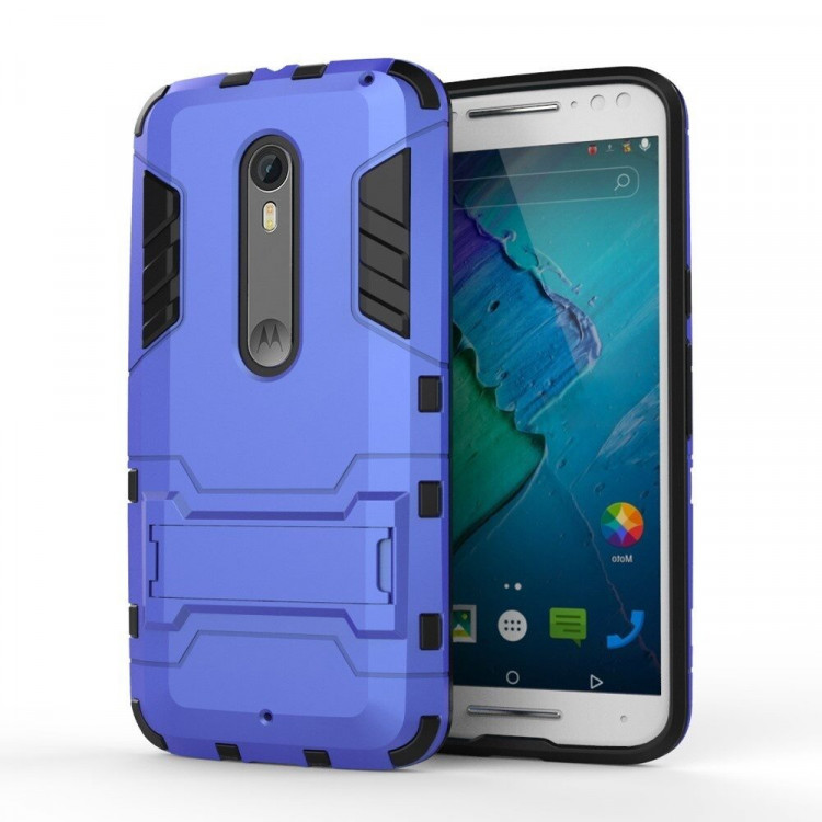 Чехол Duty Armor для Motorola Moto X Style (синий)