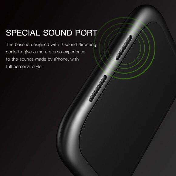 Док-станция Baseus для iPhone  8 / 8 Plus / 7 / 7 Plus / 6 / 6S / 6 Plus / 6S Plus (серебряный)