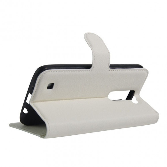 Чехол с визитницей для LG K8 K350E (белый) Чехол с визитницей для LG K8 K350E (белый)