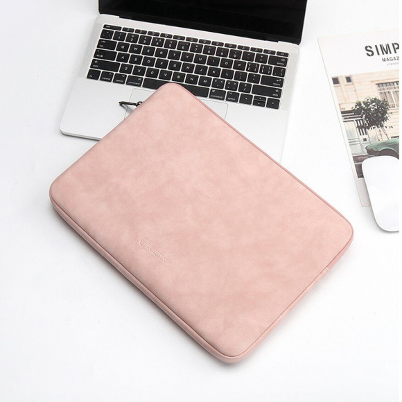 Чехол с молнией TAIKESEN для ноутбука и Macbook 13,3 дюйма (розовый)