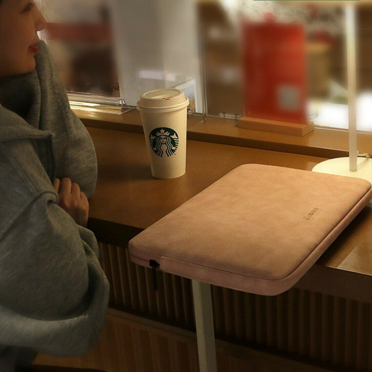 Чехол с молнией TAIKESEN для ноутбука и Macbook 13,3 дюйма (розовый)