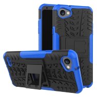 Чехол Hybrid Armor для LG Q6 / LG Q6a / LG Q6+ (черный + голубой) Чехол Hybrid Armor для LG Q6 / LG Q6a / LG Q6+ (черный + голубой)