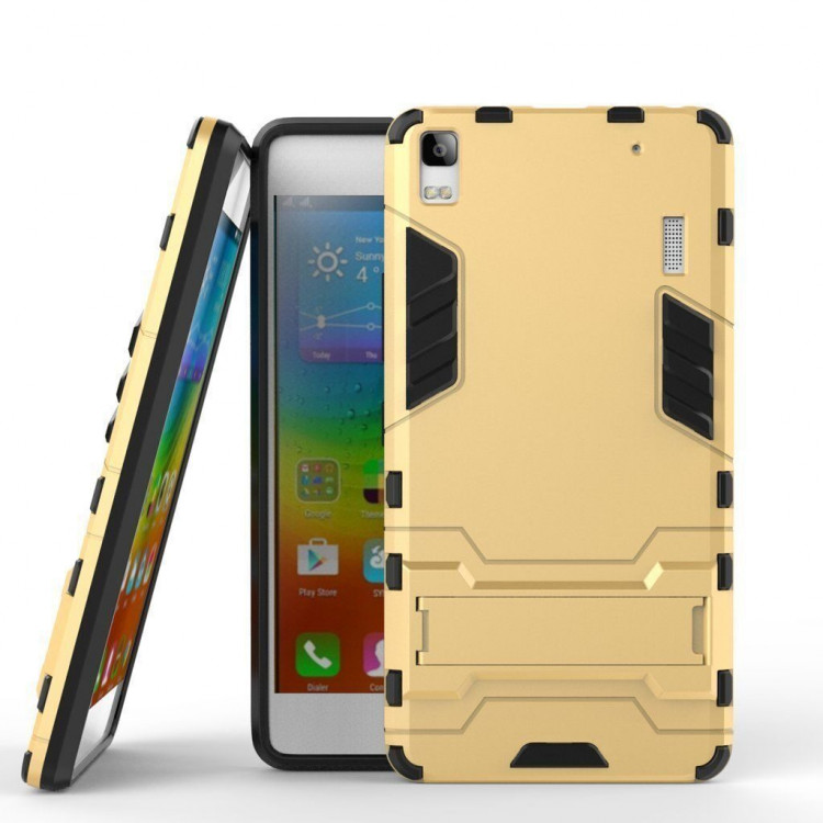 Чехол Duty Armor для Lenovo A7000 / K3 Note (золотой)