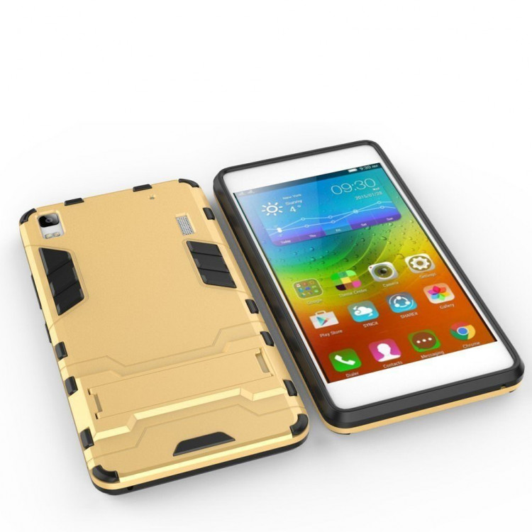 Чехол Duty Armor для Lenovo A7000 / K3 Note (золотой)