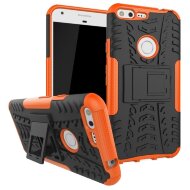 Чехол Hybrid Armor для Google Pixel XL (черный + оранжевый) Чехол Hybrid Armor для Google Pixel XL (черный + оранжевый)